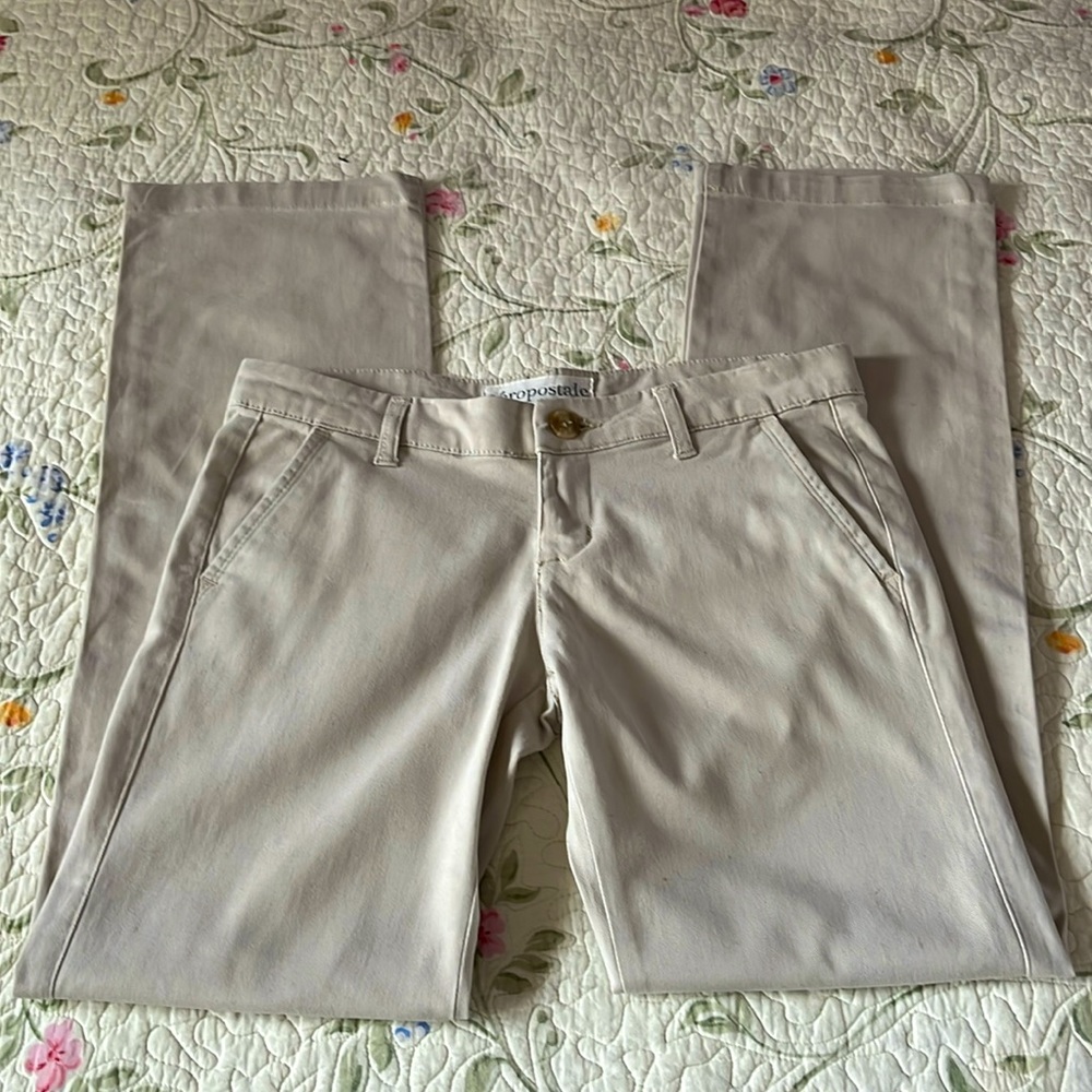 Aeropostale Khaki Pants Size 0 Short/Petite